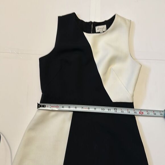Milly women’s asymmetrical two-tone mini dress size 10 - Picture 13 of 14
